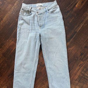 Abercrombie High Rise Dad Jean